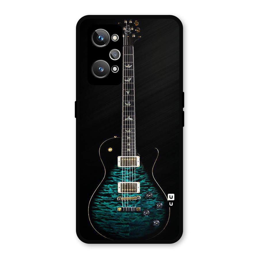 Royal Green Guitar Metal Back Case for Realme GT Neo 3T