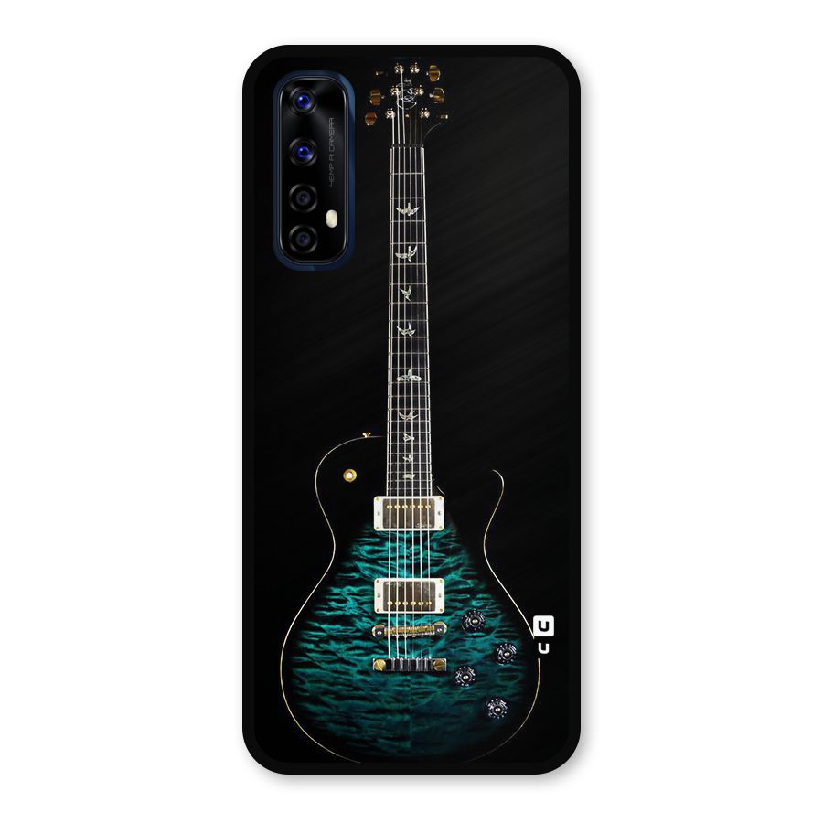 Royal Green Guitar Metal Back Case for Realme Narzo 20 Pro