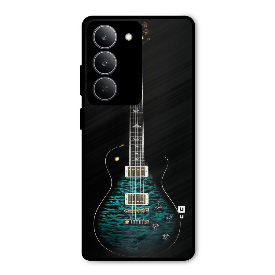 Royal Green Guitar Metal Back Case for Realme P3x