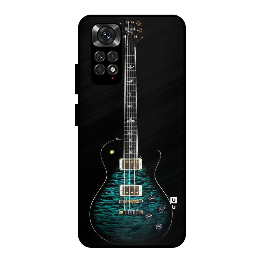 Royal Green Guitar Metal Back Case for Redmi Note 11 Pro Plus 5G