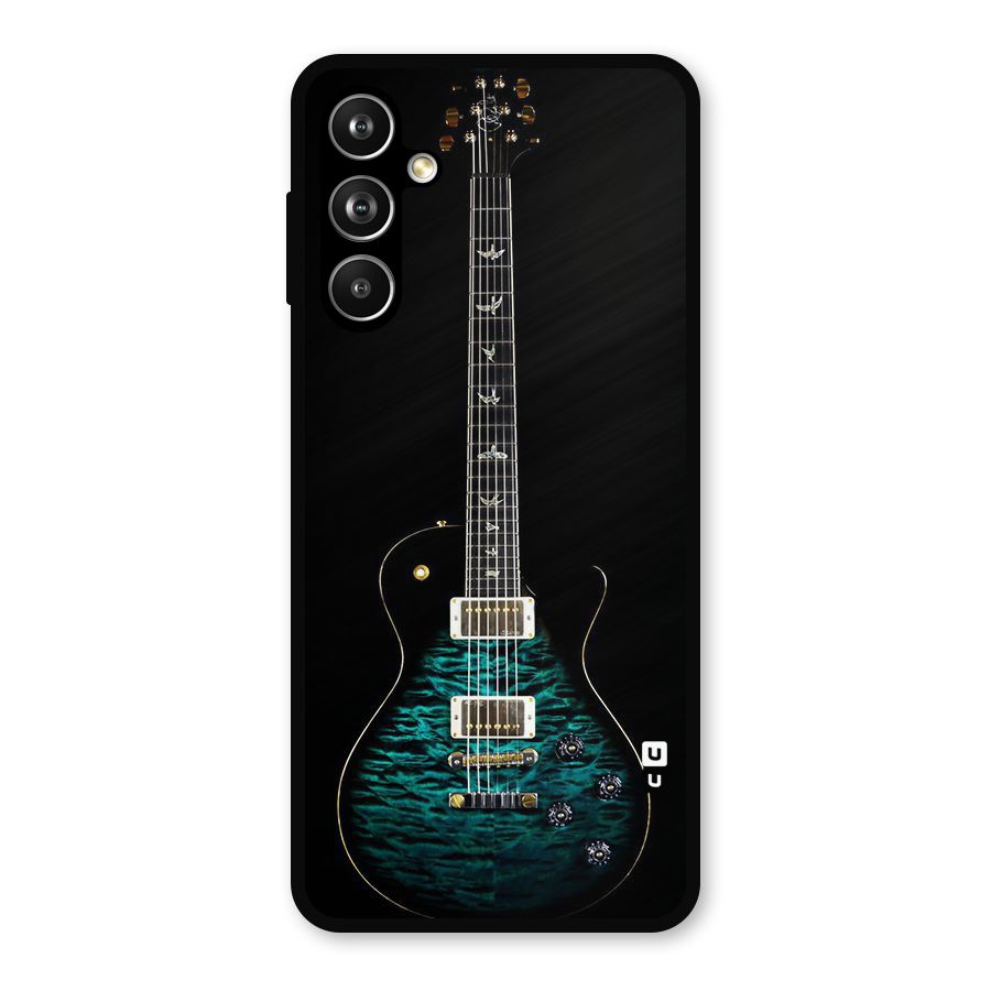 Royal Green Guitar Metal Back Case for Samsung Galaxy M54