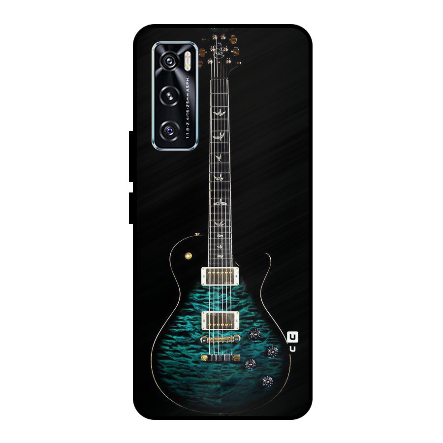 Royal Green Guitar Metal Back Case for Vivo V20 SE