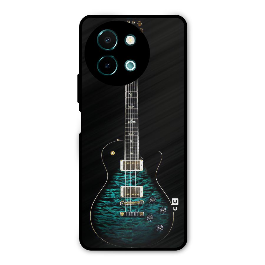 Royal Green Guitar Metal Back Case for Vivo Y58