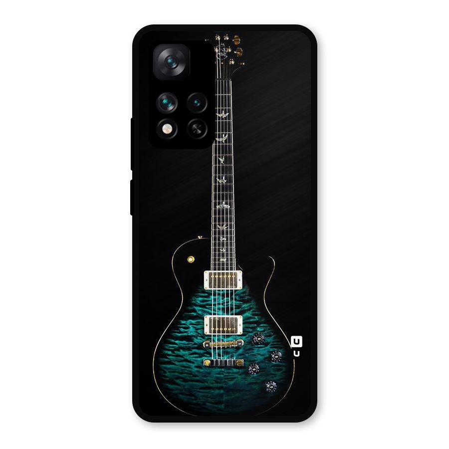 Royal Green Guitar Metal Back Case for Xiaomi 11i Hypercharge 5G