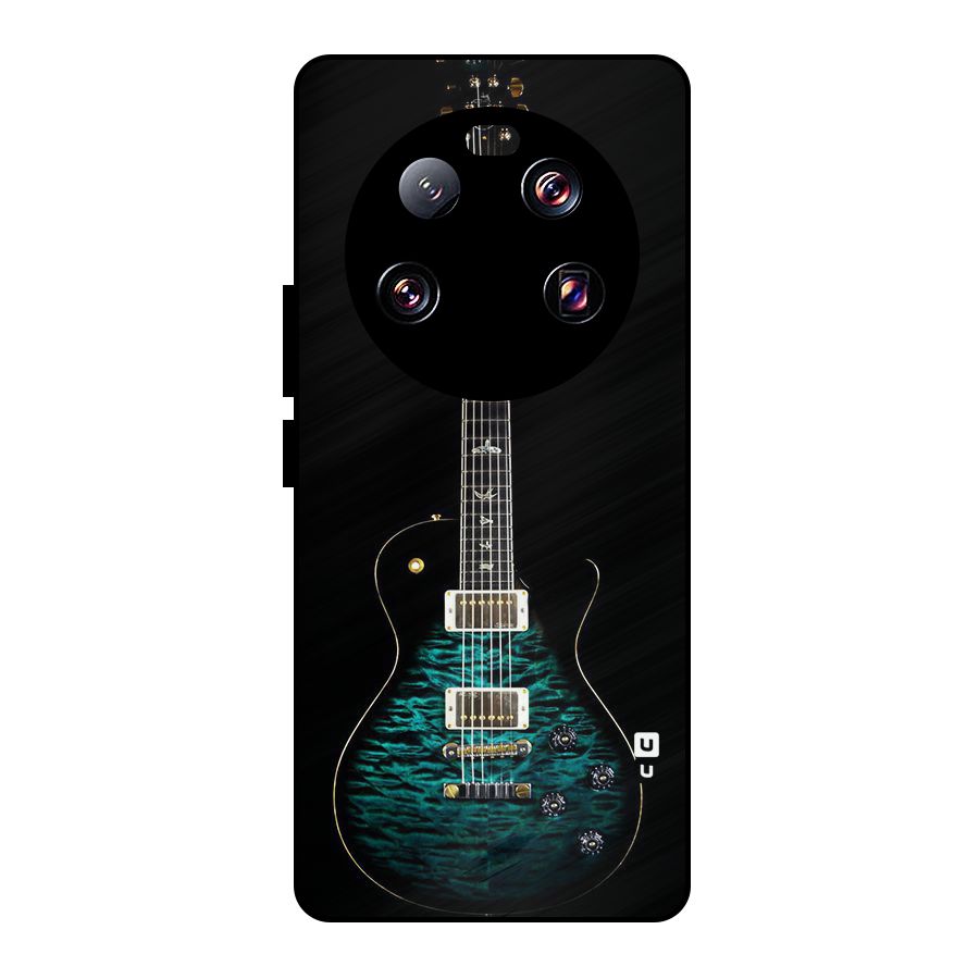 Royal Green Guitar Metal Back Case for Xiaomi 13 Ultra