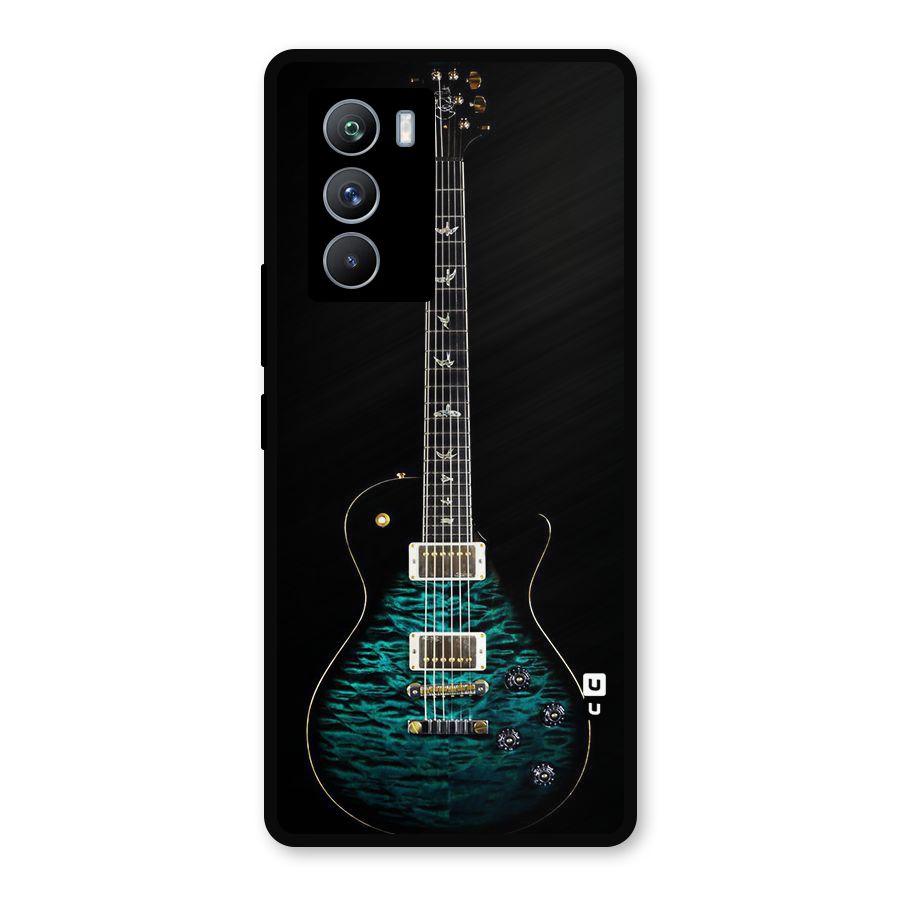 Royal Green Guitar Metal Back Case for iQOO 9 SE