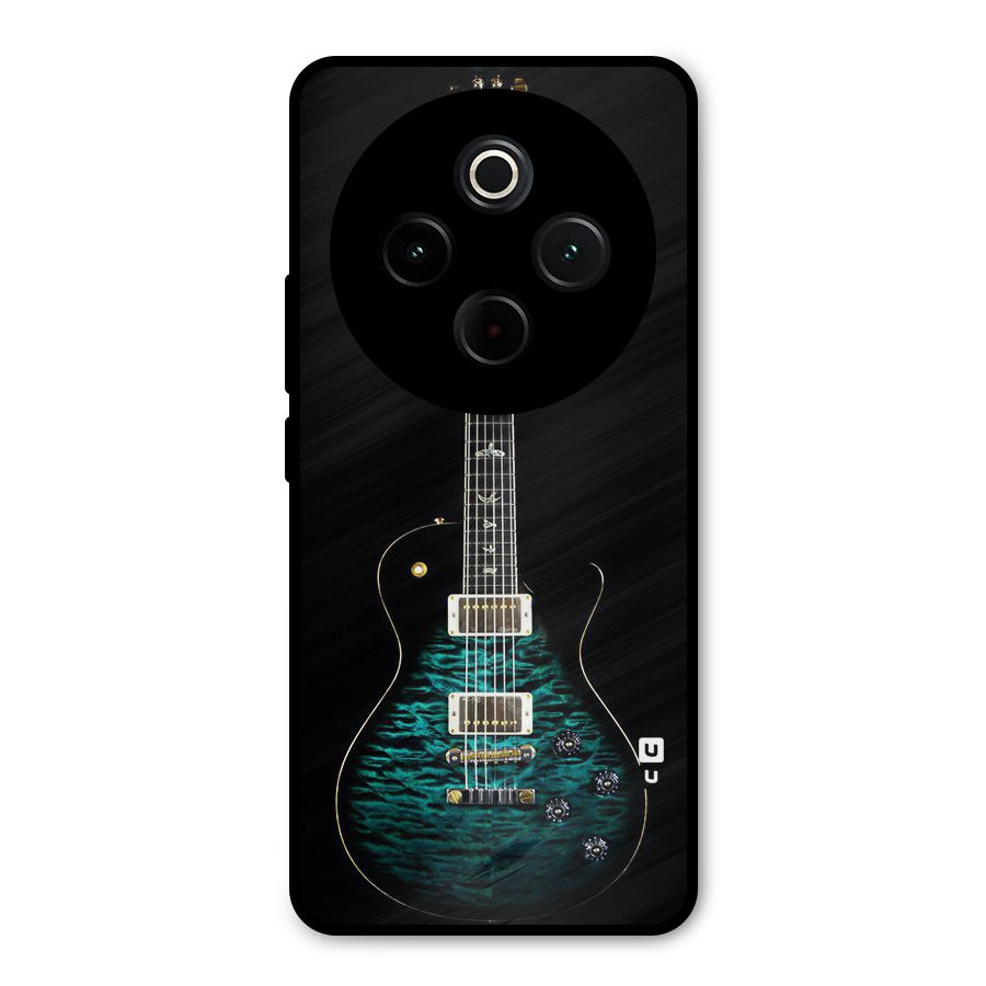 Royal Green Guitar Metal Back Case for iQOO Z10