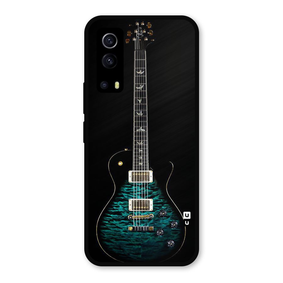Royal Green Guitar Metal Back Case for iQOO Z3
