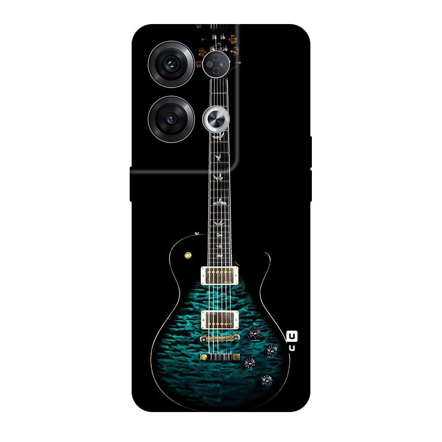 Royal Green Guitar Original Polycarbonate Back Case for Oppo Reno8 Pro 5G