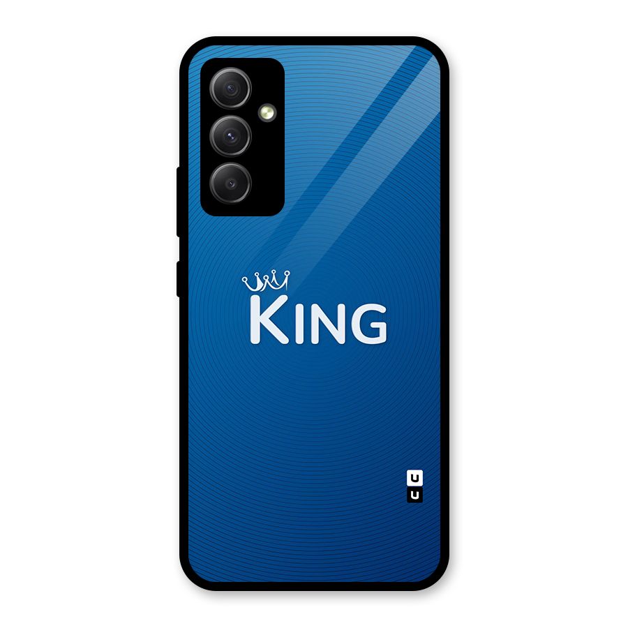 Royal King Glass Back Case for Galaxy A34