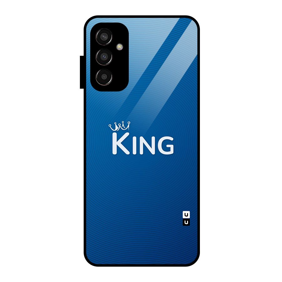 Royal King Glass Back Case for Galaxy F13