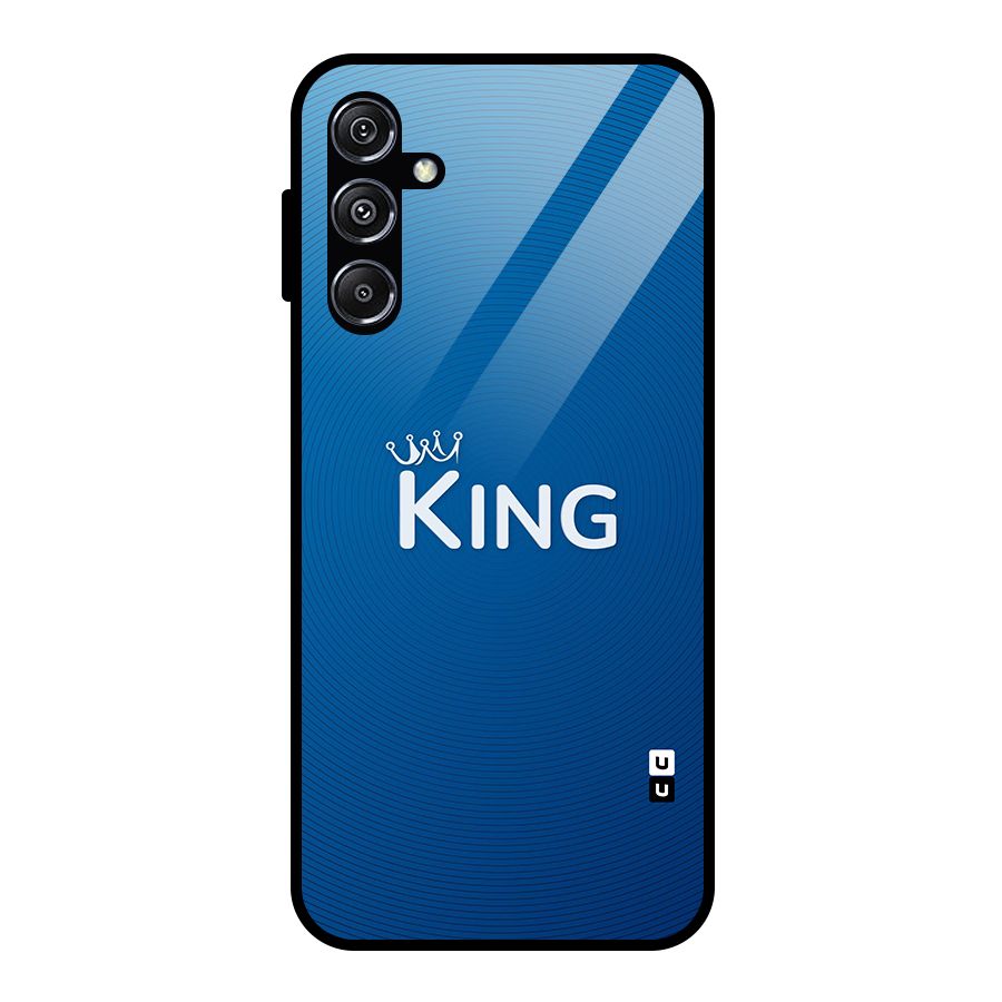 Royal King Glass Back Case for Galaxy M34 5G