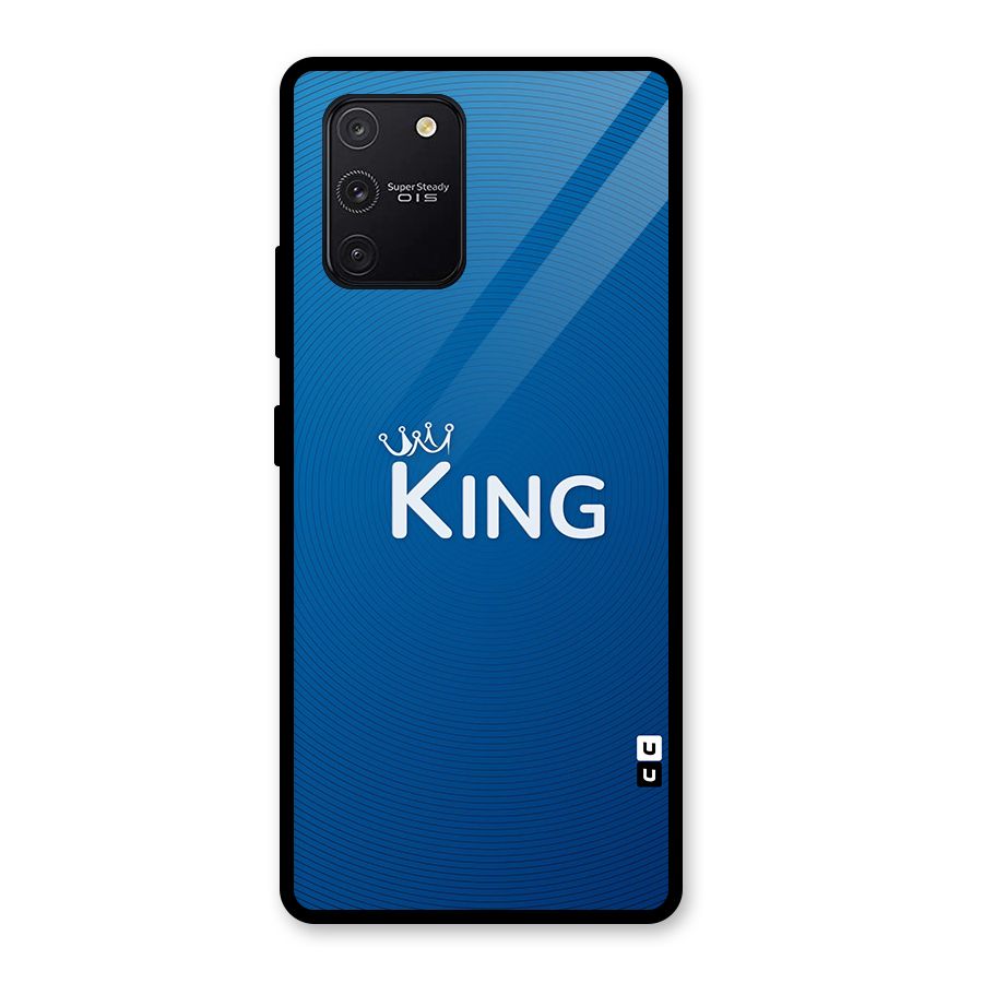 Royal King Glass Back Case for Galaxy S10 Lite