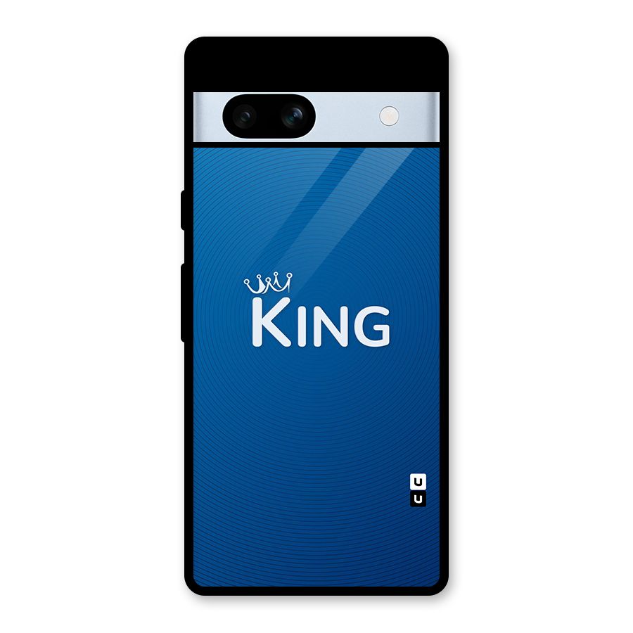 Royal King Glass Back Case for Google Pixel 7a