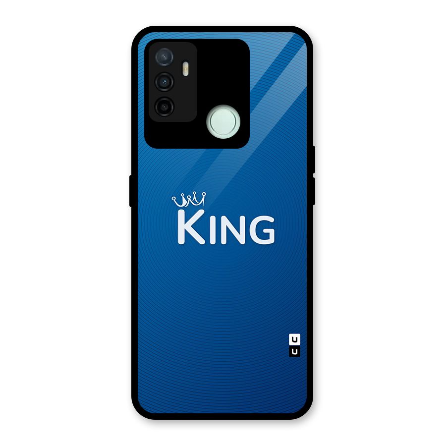 Royal King Glass Back Case for Oppo A53