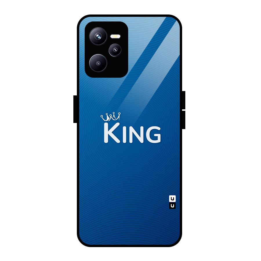 Royal King Glass Back Case for Realme C35