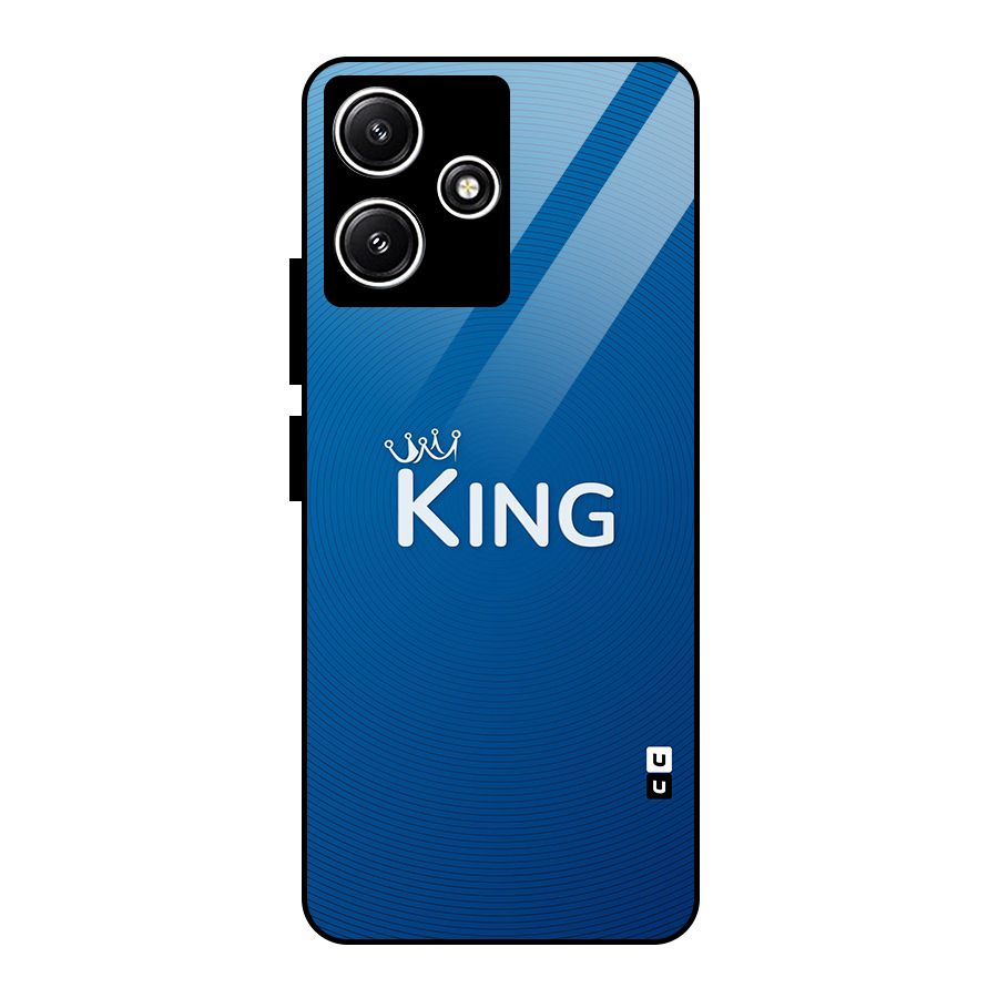 Royal King Glass Back Case for Redmi 12 5G
