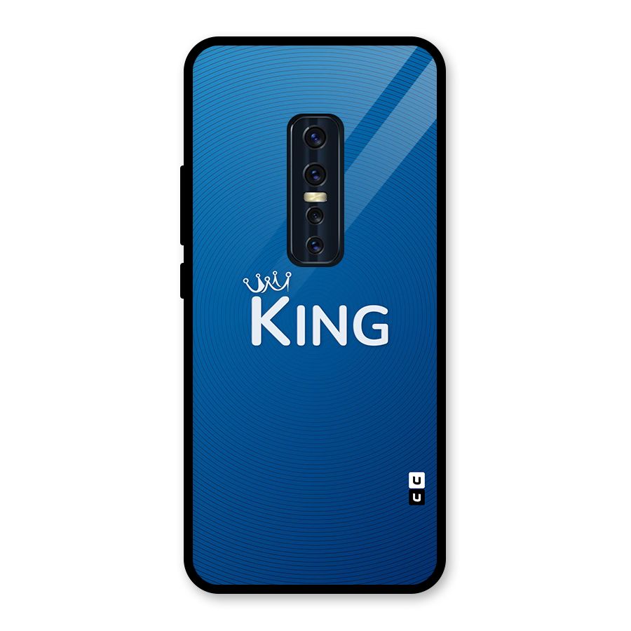 Royal King Glass Back Case for Vivo V17 Pro