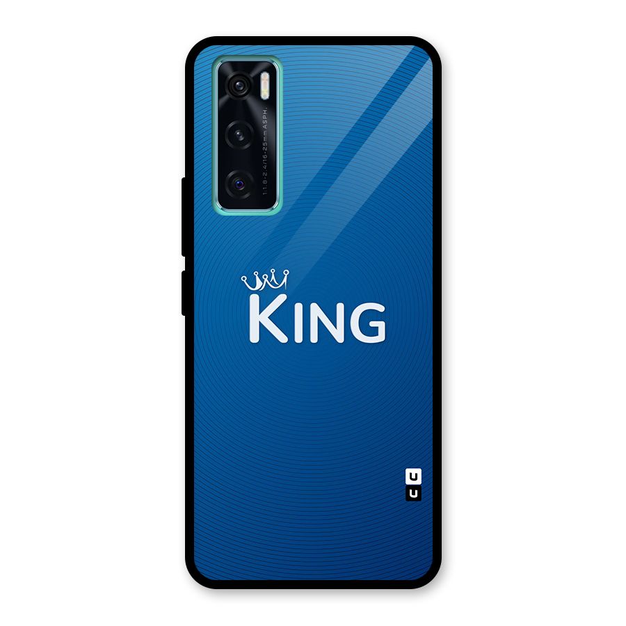 Royal King Glass Back Case for Vivo V20 SE