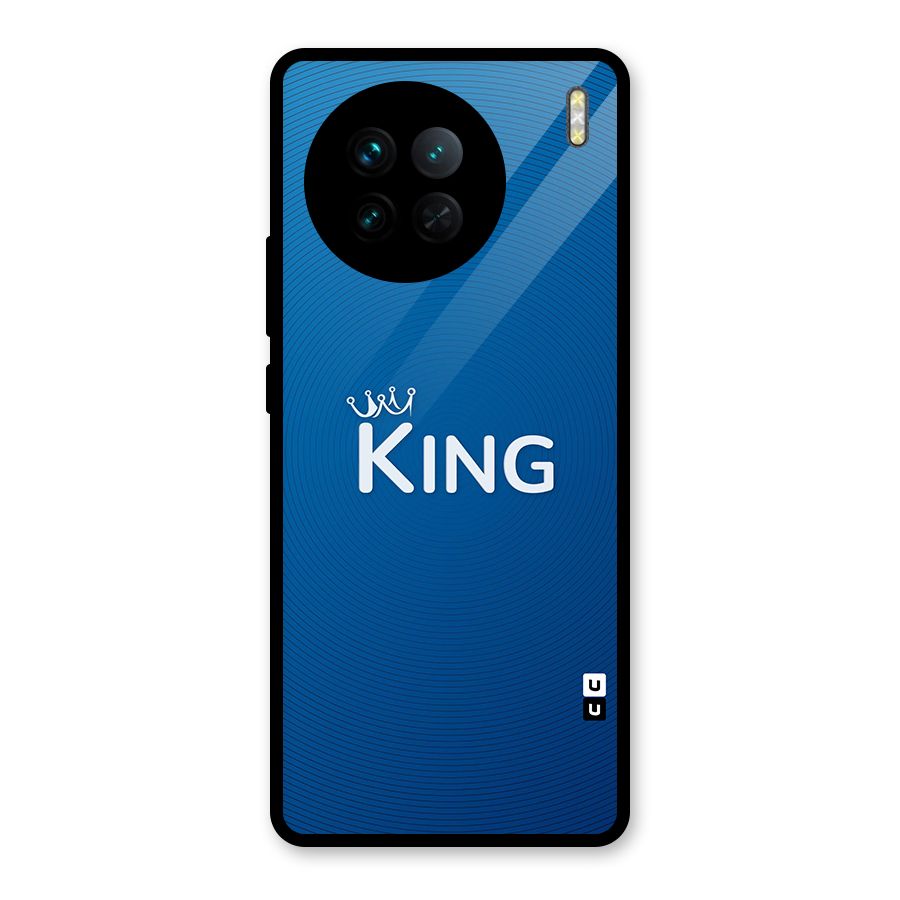 Royal King Glass Back Case for Vivo X90