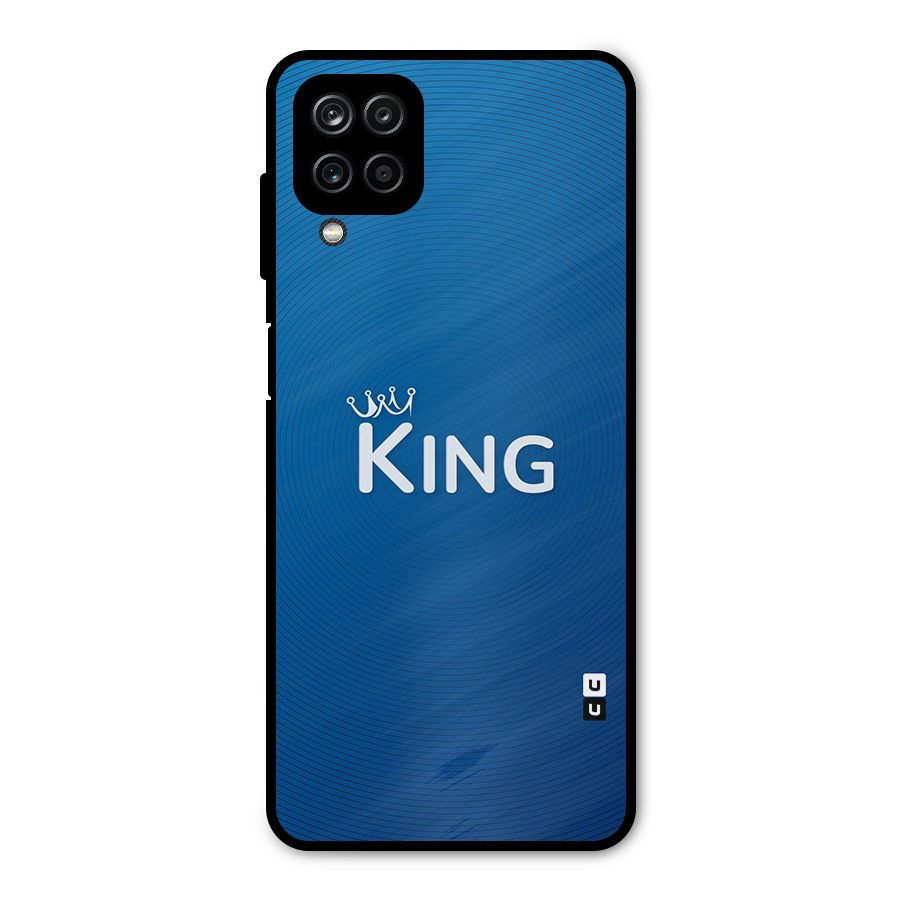 Royal King Metal Back Case for Galaxy A12