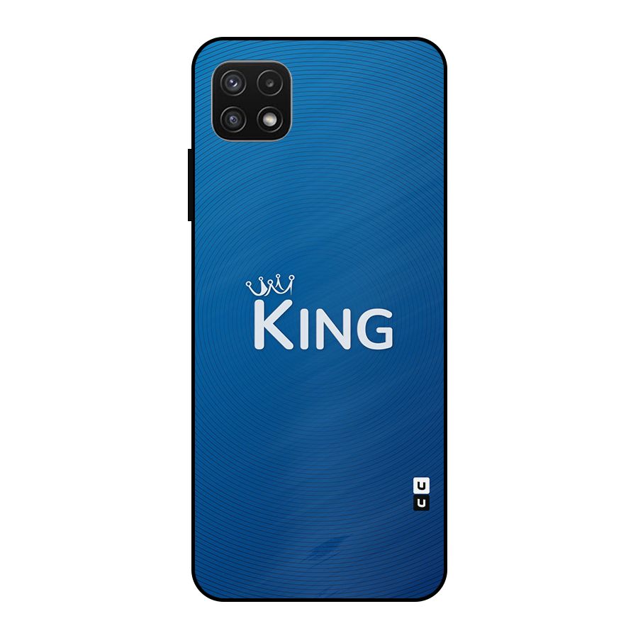 Royal King Metal Back Case for Galaxy A22 5G