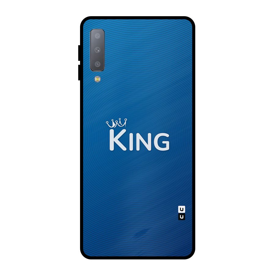 Royal King Metal Back Case for Galaxy A7 (2018)