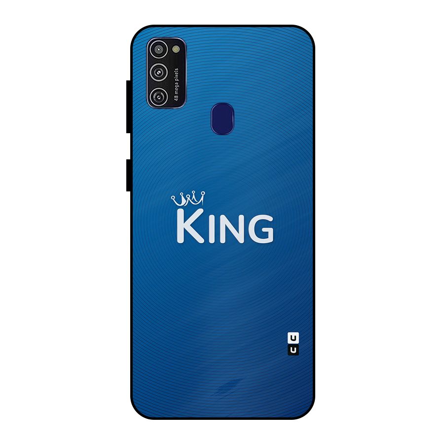 Royal King Metal Back Case for Galaxy M21