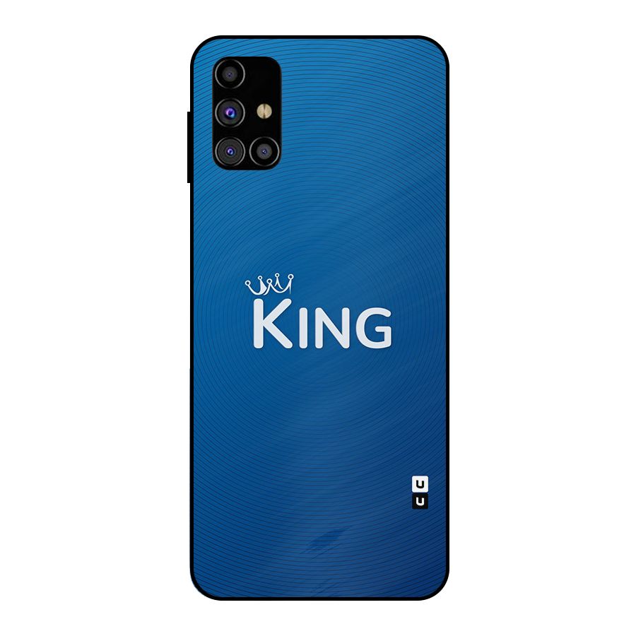 Royal King Metal Back Case for Galaxy M31s