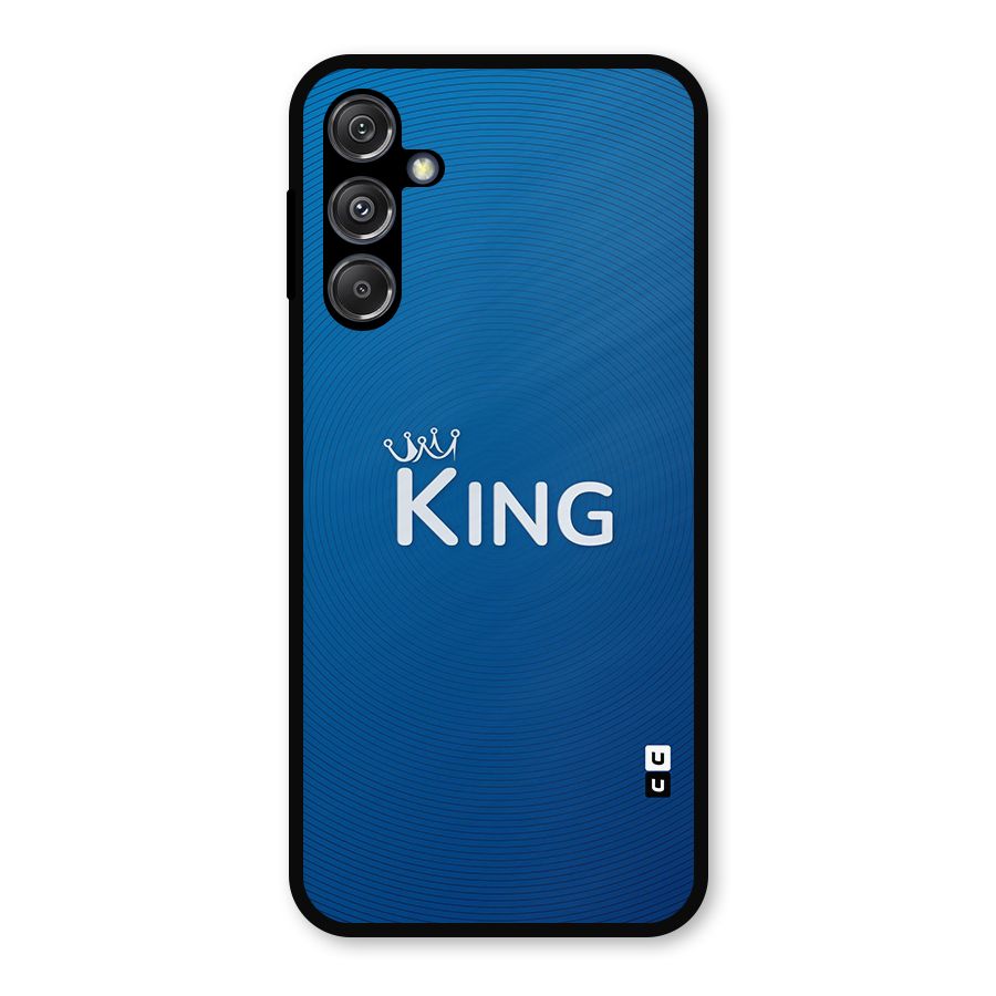 Royal King Metal Back Case for Galaxy M34 5G