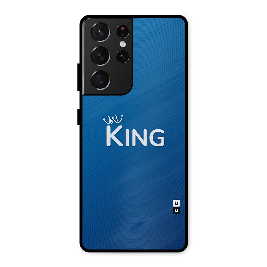 Royal King Metal Back Case for Galaxy S21 Ultra 5G
