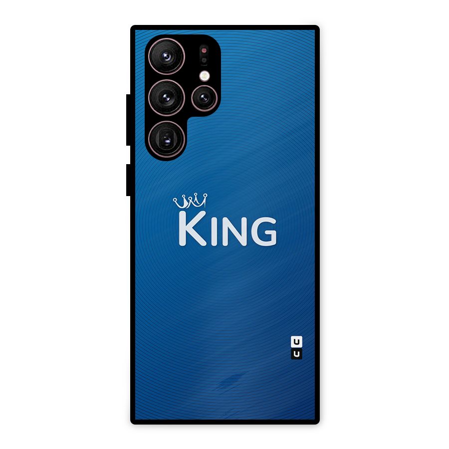 Royal King Metal Back Case for Galaxy S22 Ultra 5G
