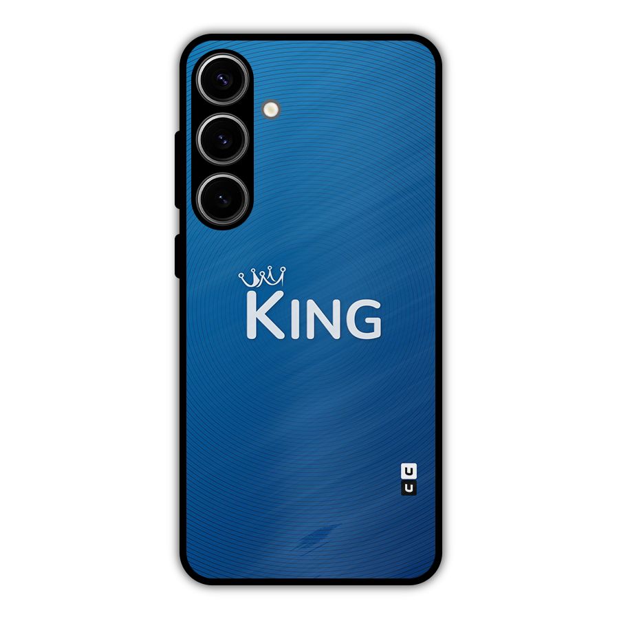 Royal King Metal Back Case for Galaxy S24 Plus