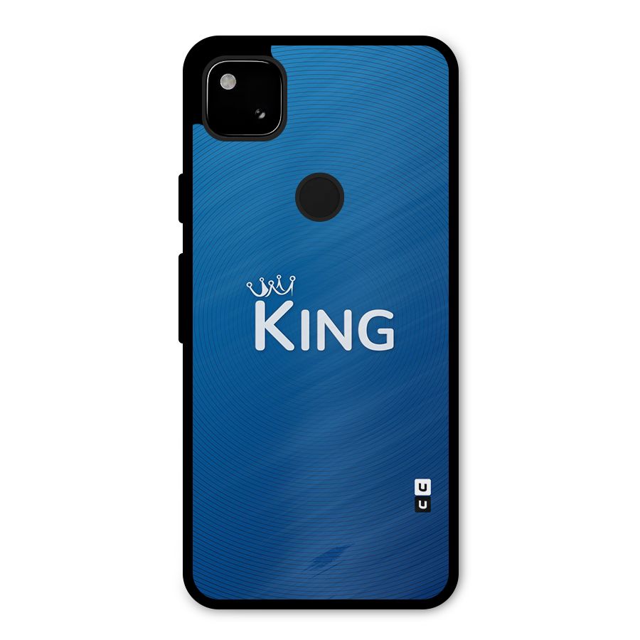 Royal King Metal Back Case for Google Pixel 4a