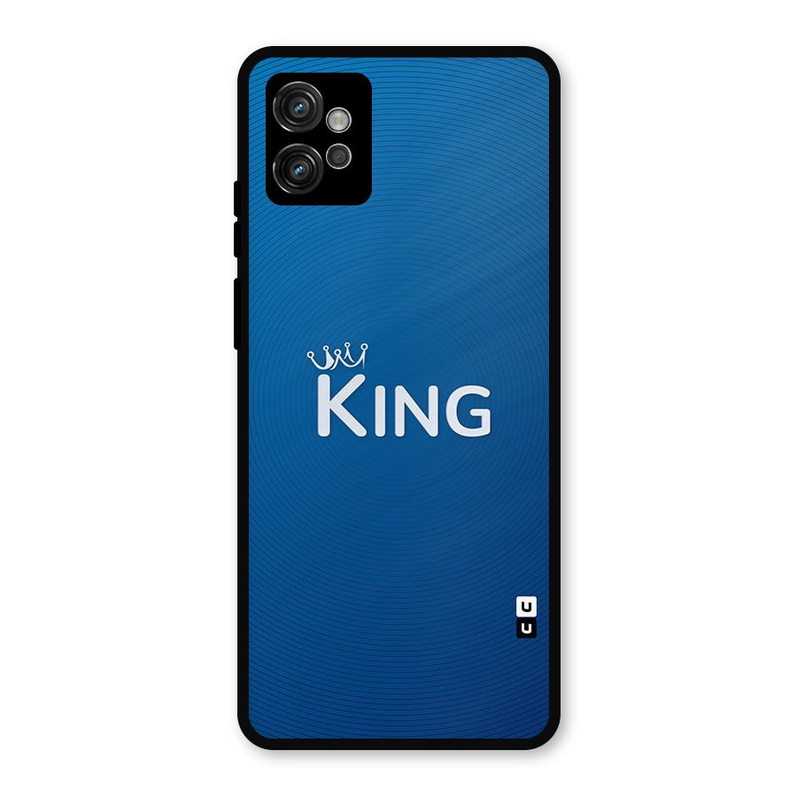 Royal King Metal Back Case for Moto G32