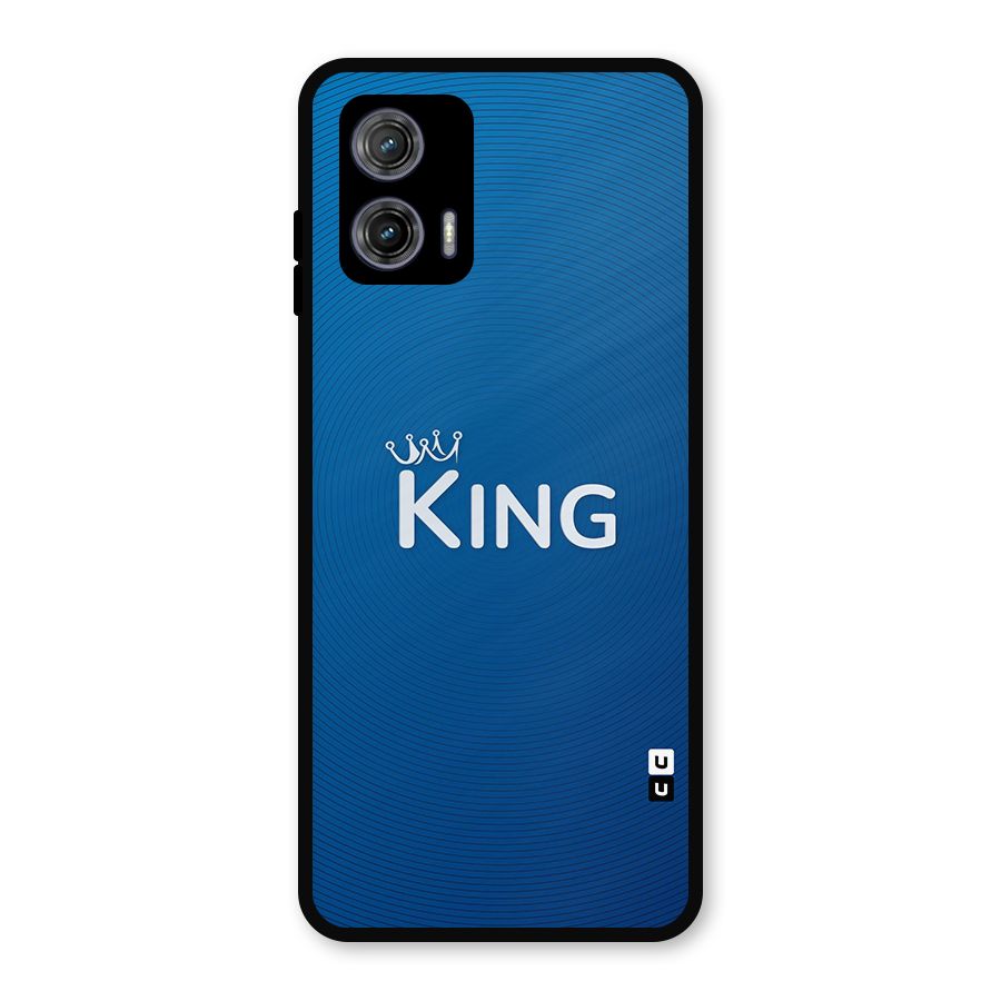 Royal King Metal Back Case for Moto G73