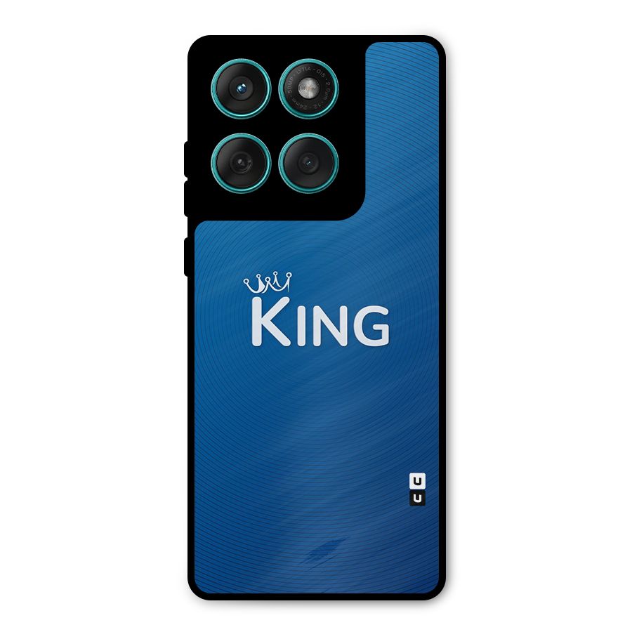Royal King Metal Back Case for Motorola Edge 60