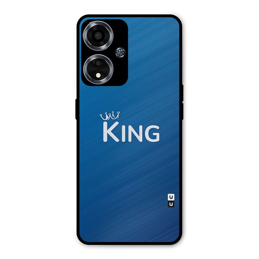 Royal King Metal Back Case for Oppo A59