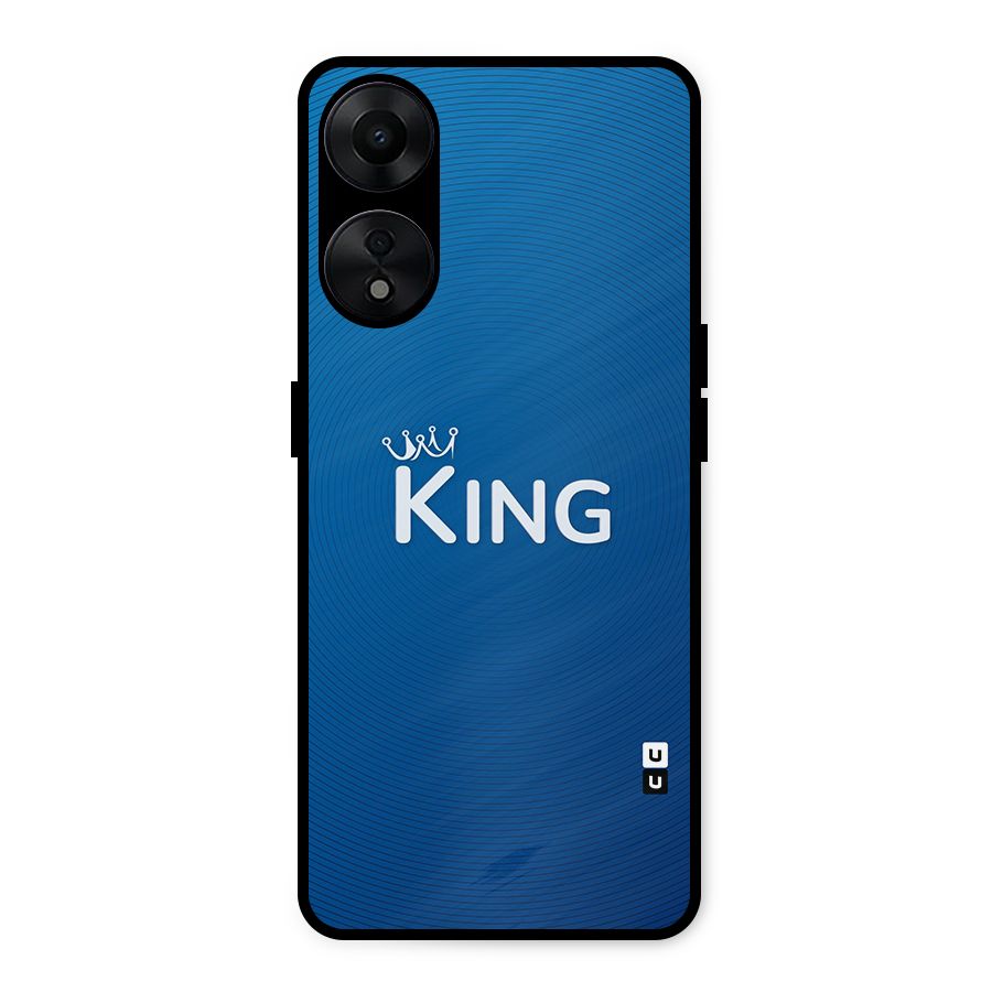 Royal King Metal Back Case for Oppo A78 5G