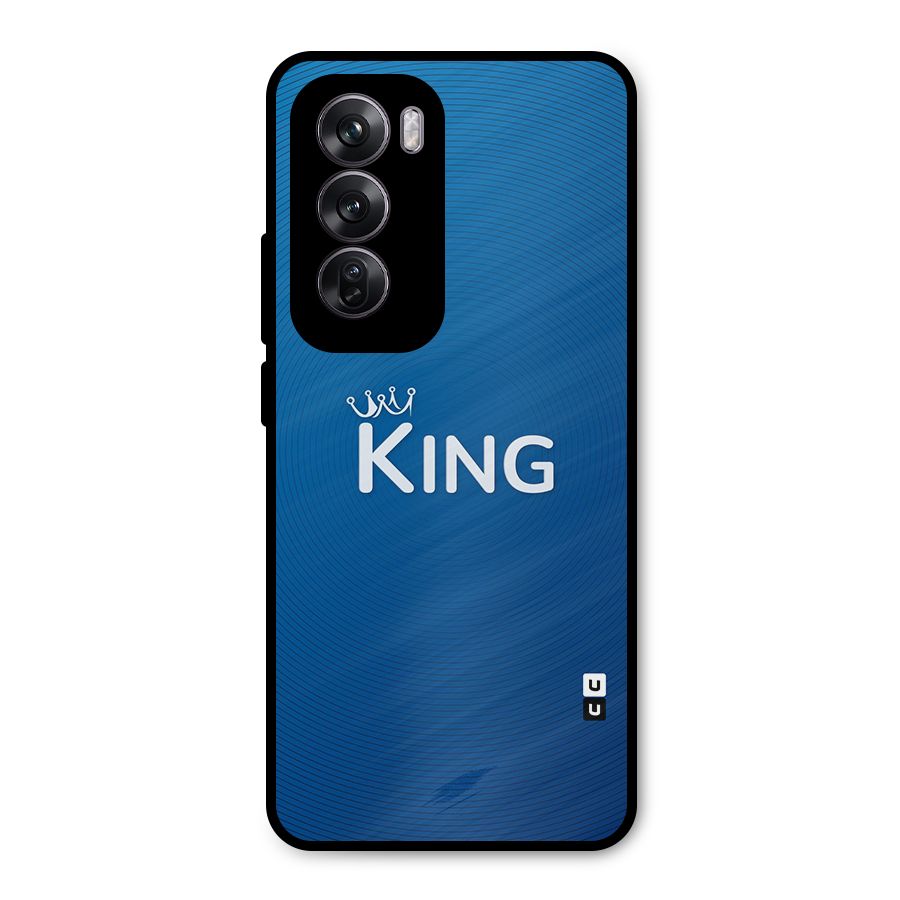 Royal King Metal Back Case for Oppo Reno12 Pro