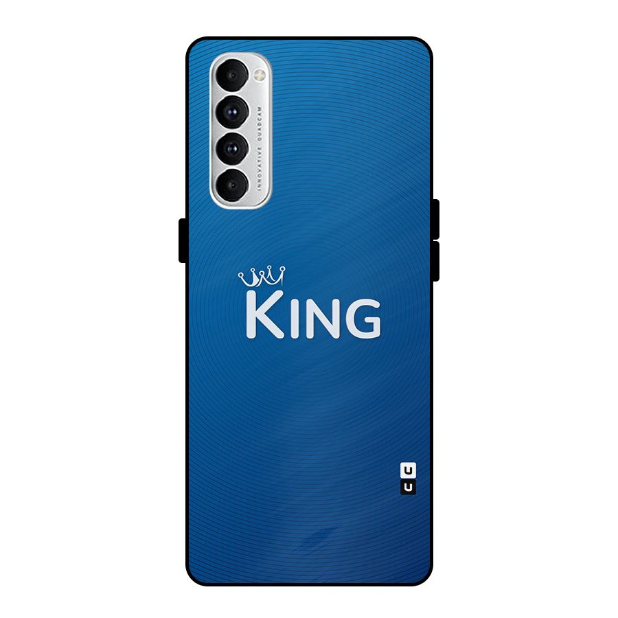 Royal King Metal Back Case for Oppo Reno4 Pro