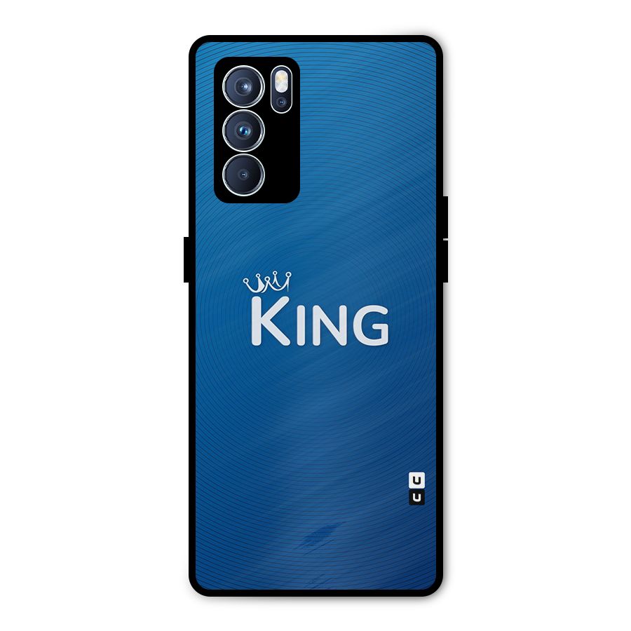 Royal King Metal Back Case for Oppo Reno6 Pro 5G