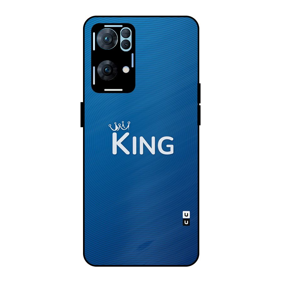 Royal King Metal Back Case for Oppo Reno7 Pro 5G