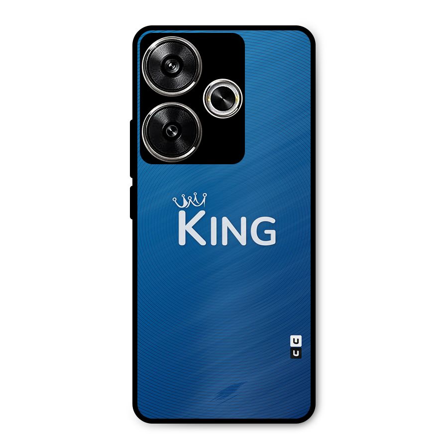 Royal King Metal Back Case for Poco F6