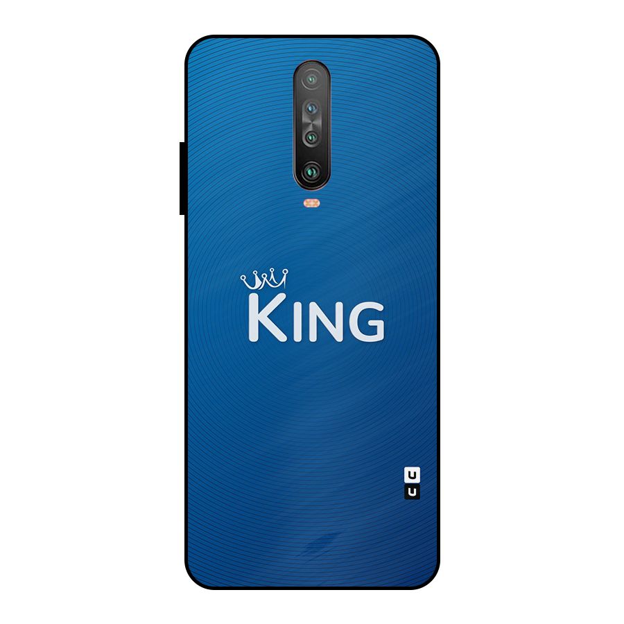 Royal King Metal Back Case for Poco X2