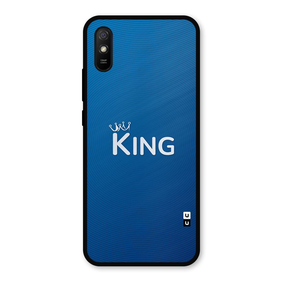 Royal King Metal Back Case for Redmi 9a