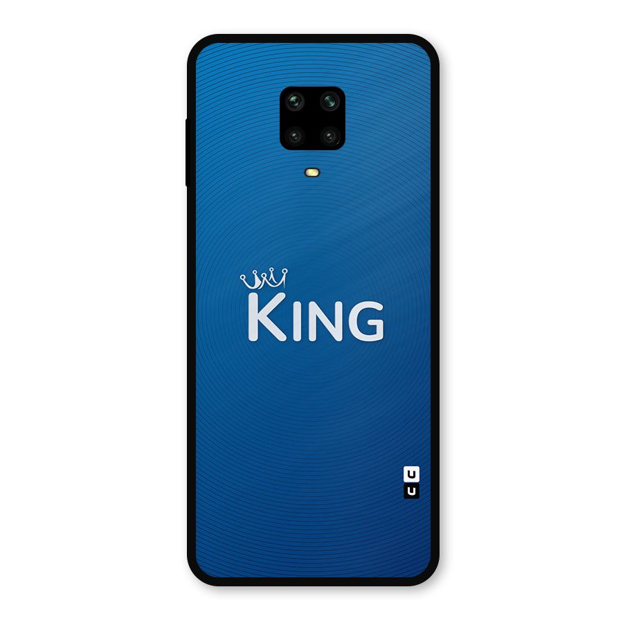 Royal King Metal Back Case for Redmi Note 9 Pro