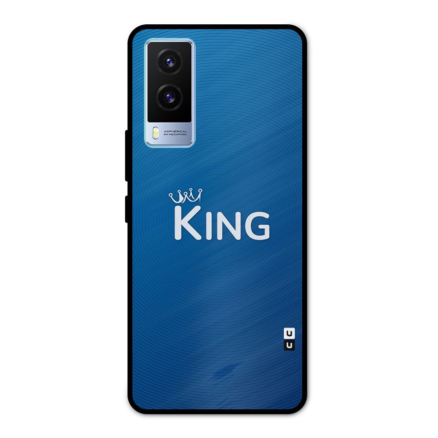 Royal King Metal Back Case for Vivo V21e 5G