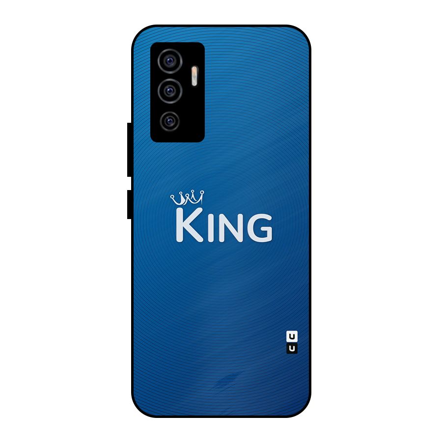 Royal King Metal Back Case for Vivo V23e