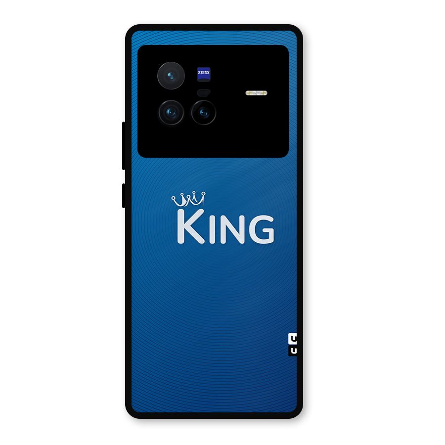 Royal King Metal Back Case for Vivo X80